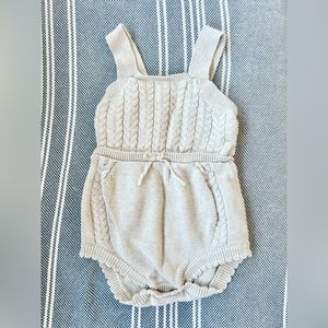 Cat & Jack Knot Romper, Size 24M